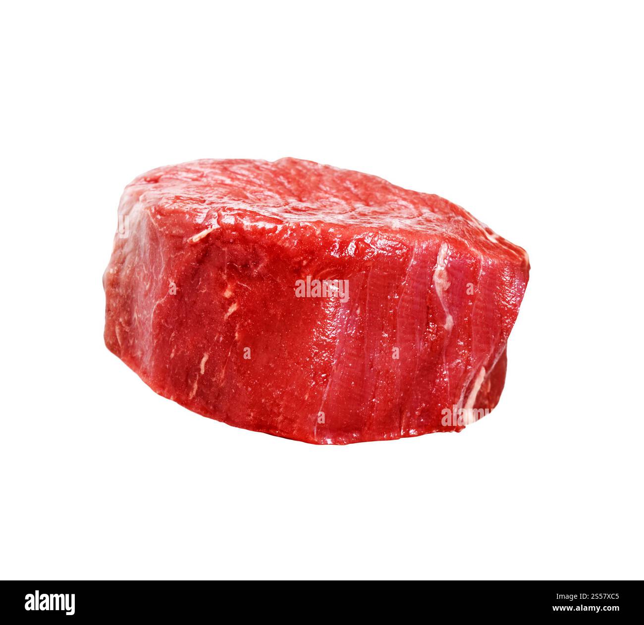 raw meat isolated on white background Stock Photo - Alamy
