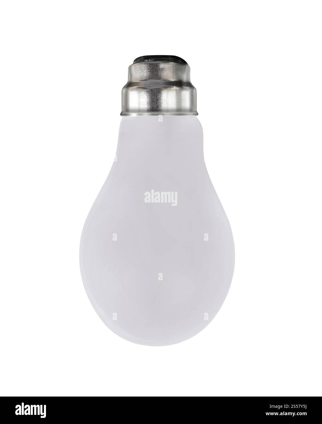 Light bulb isolated on white background Stock Photo - Alamy