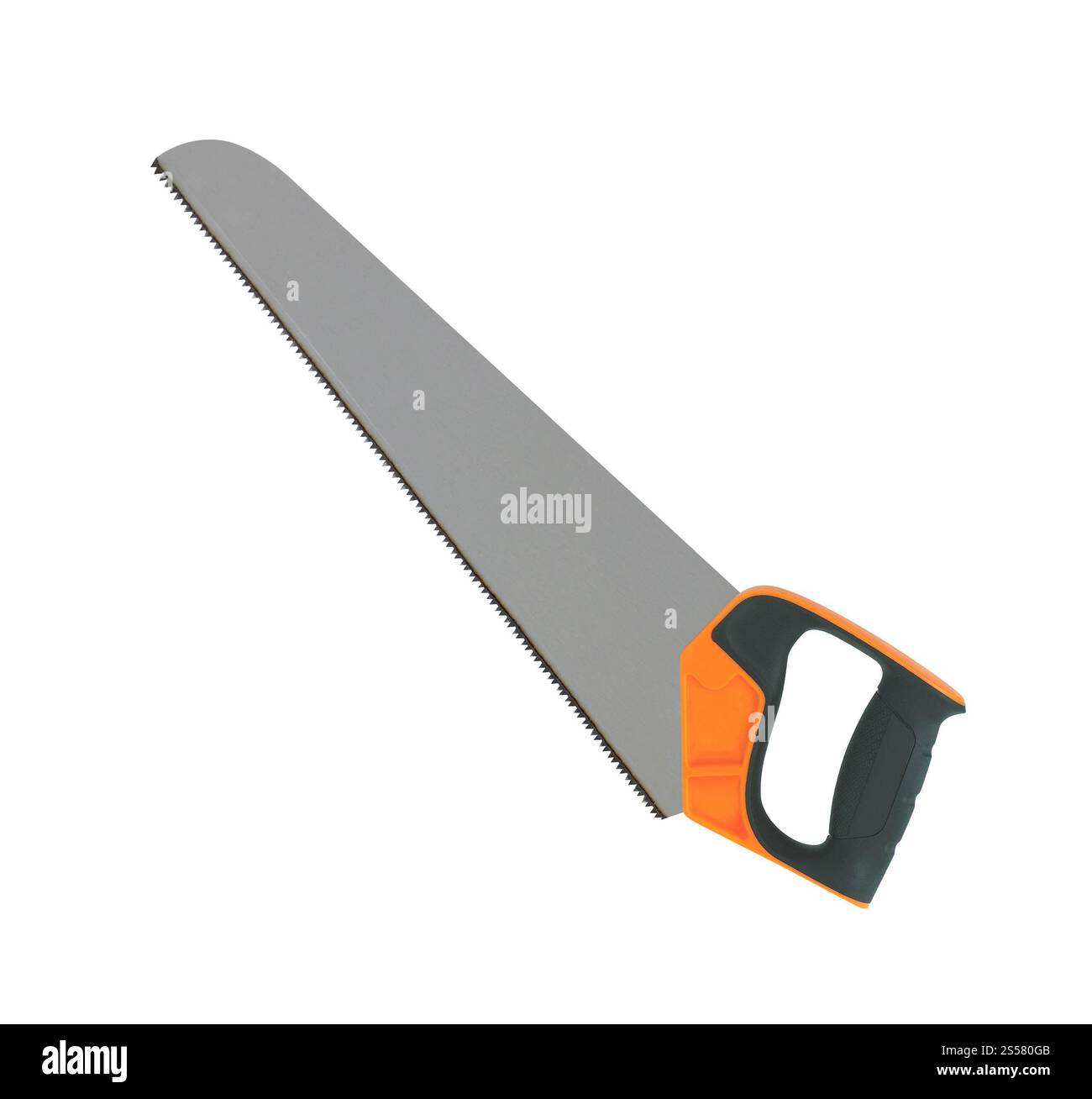 Hand saw isolated on white background. Hand saw isolated Stock Photo ...