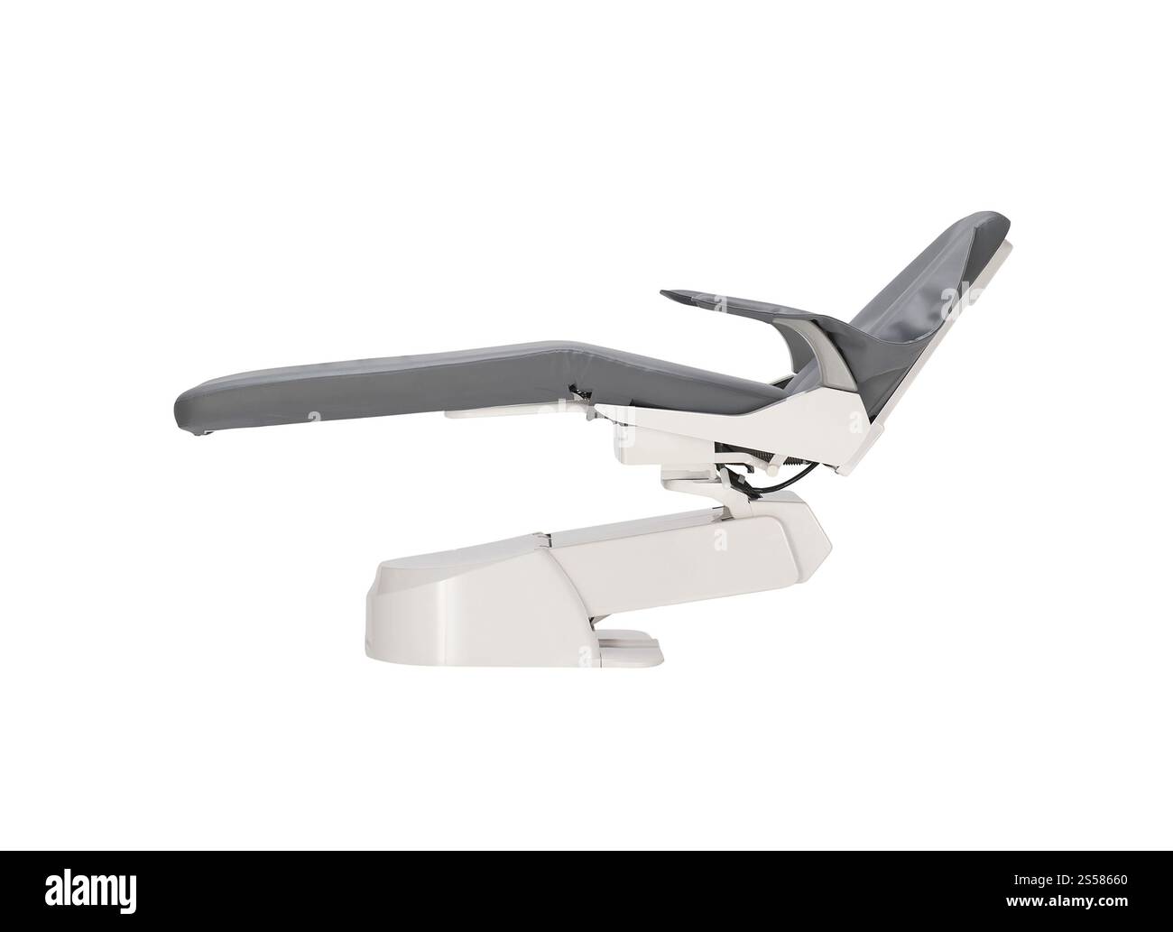 Stomatology medical chair isolated on white background Stock Photo - Alamy