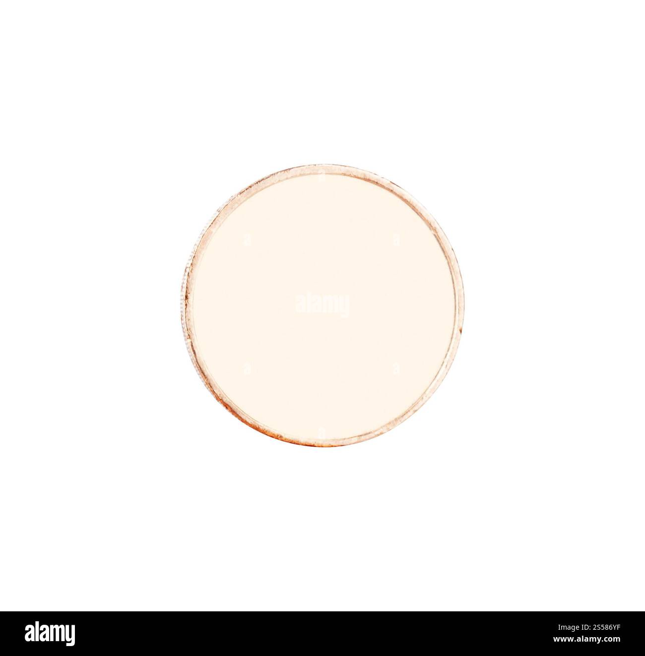 gold coin isolated on a white background Stock Photo - Alamy