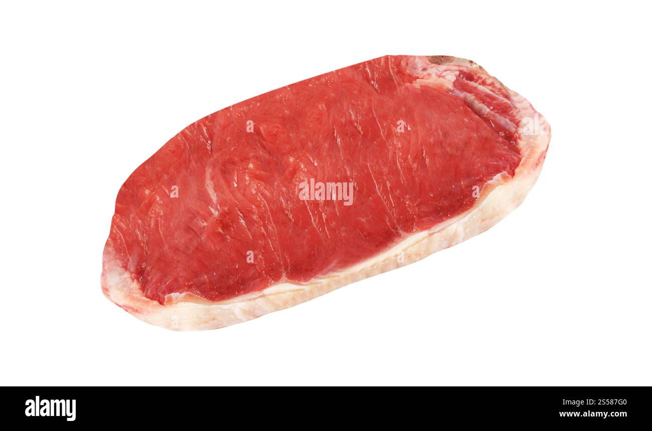 Raw meat isolated on the white background Stock Photo - Alamy