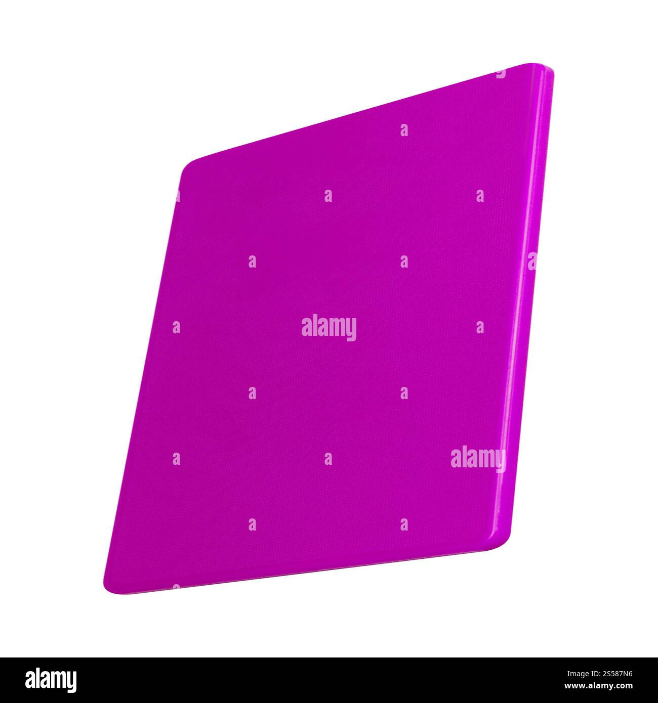 plastic cutting board isolated on white background Stock Photo