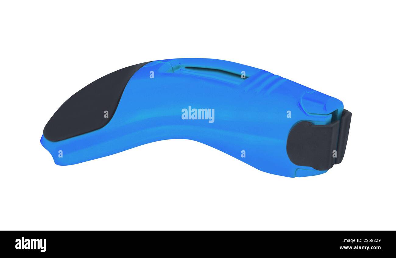 cordless machine for a hairstyle on a white background Stock Photo