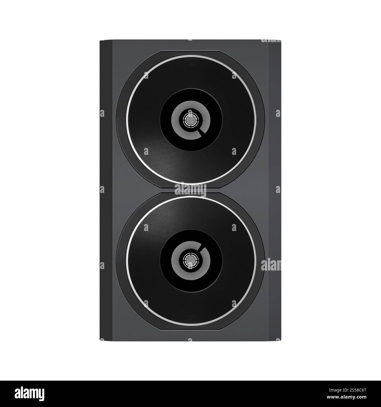 Audio speaker isolated Stock Photo