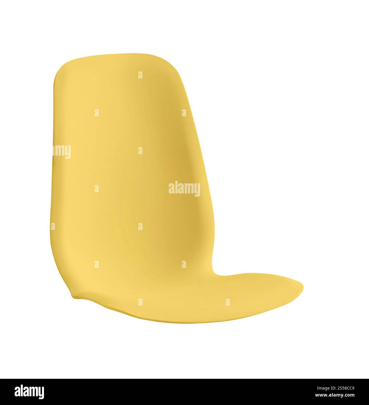 plastic chair isolated Stock Photo