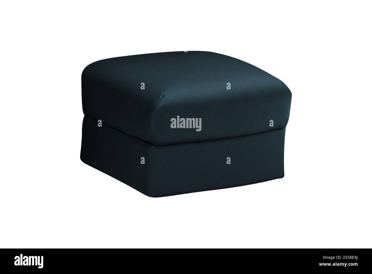 Soft stool isolated on white Stock Photo