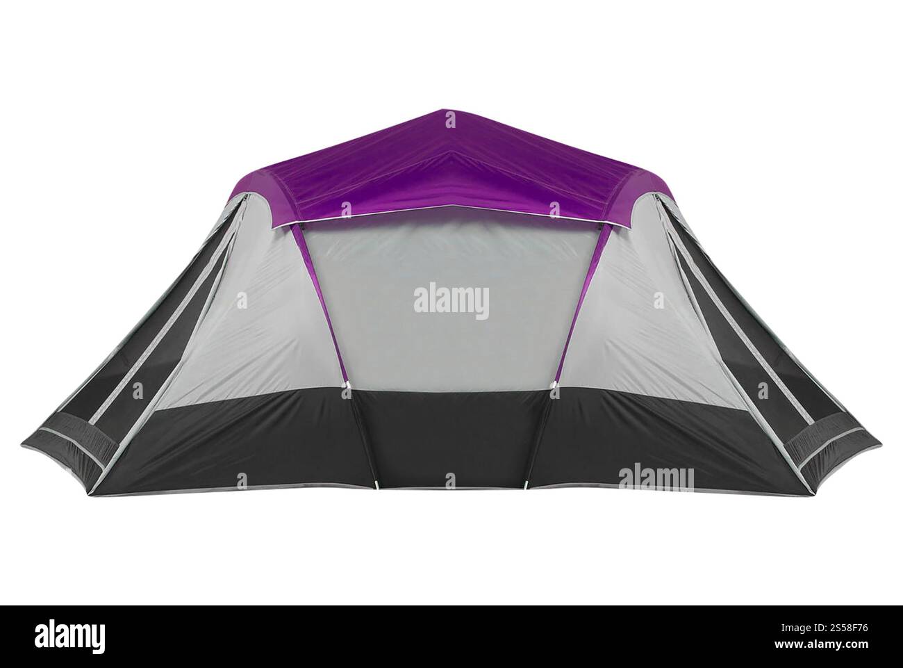 Tourist tent isolated on white Stock Photo - Alamy