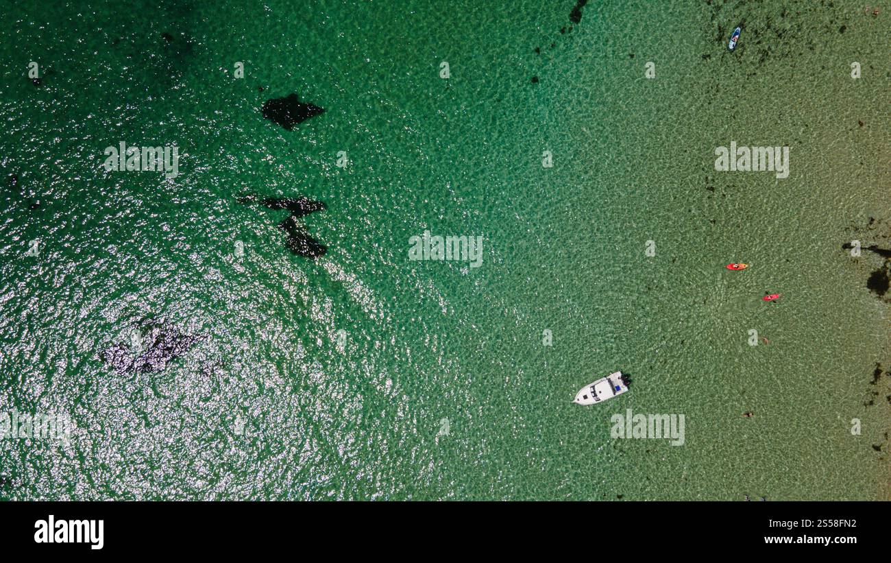 A general view of McCrae beach, Tuesday, January 14, 2025. (AAP Image