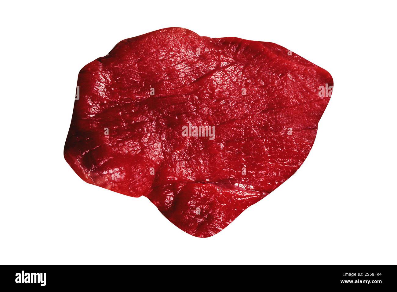 raw beef meat isolated on white Stock Photo - Alamy