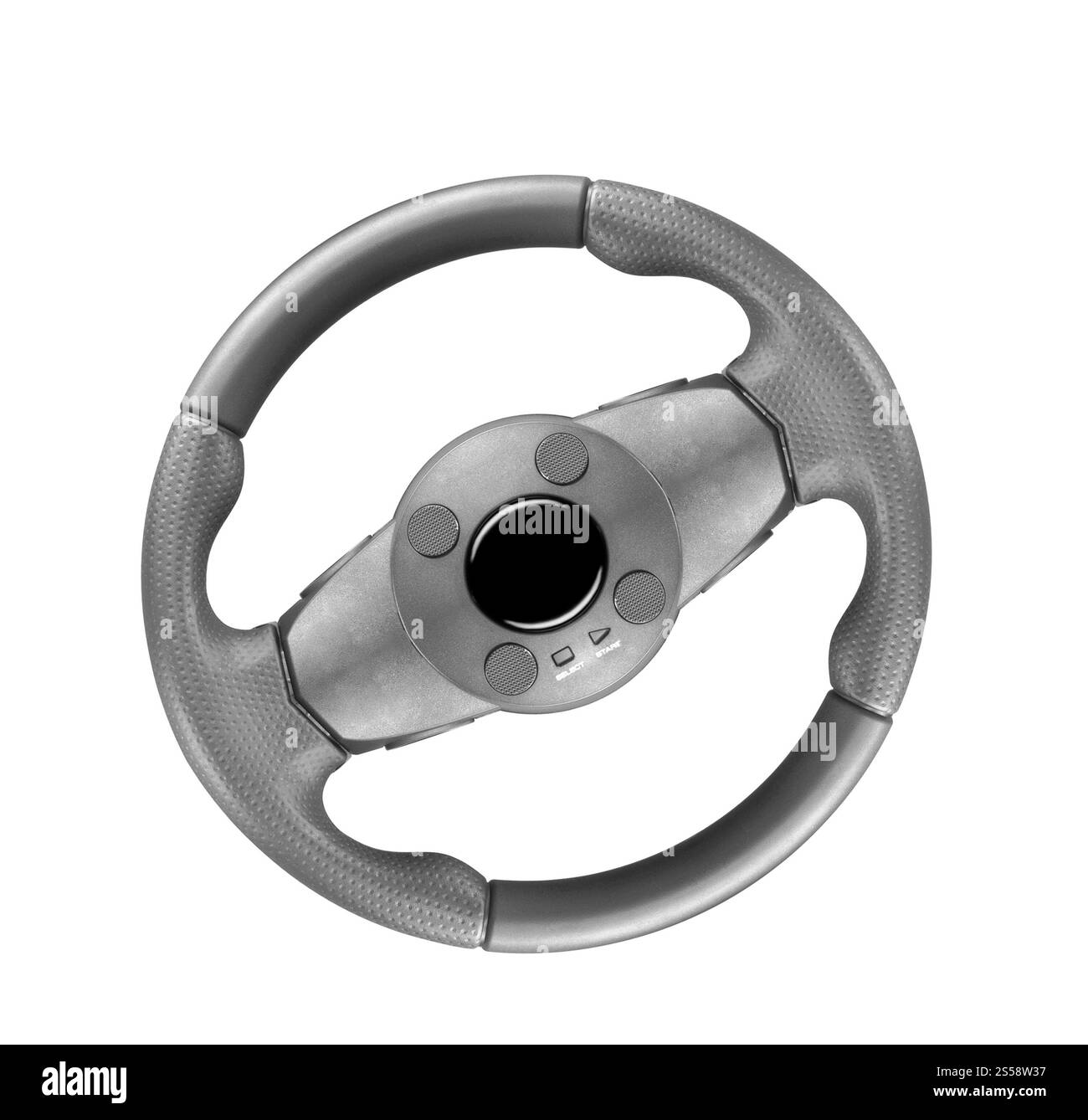 Steering wheel isolated on white background. Steering wheel Stock Photo ...