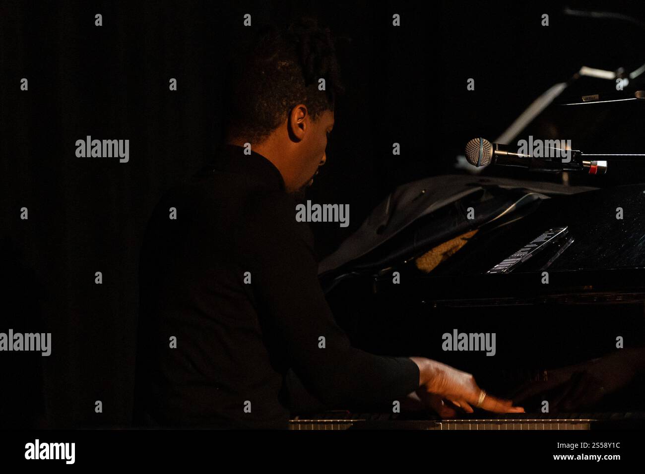 Jon Baptiste performs during Winter JazzFest 'StrataEast Rising