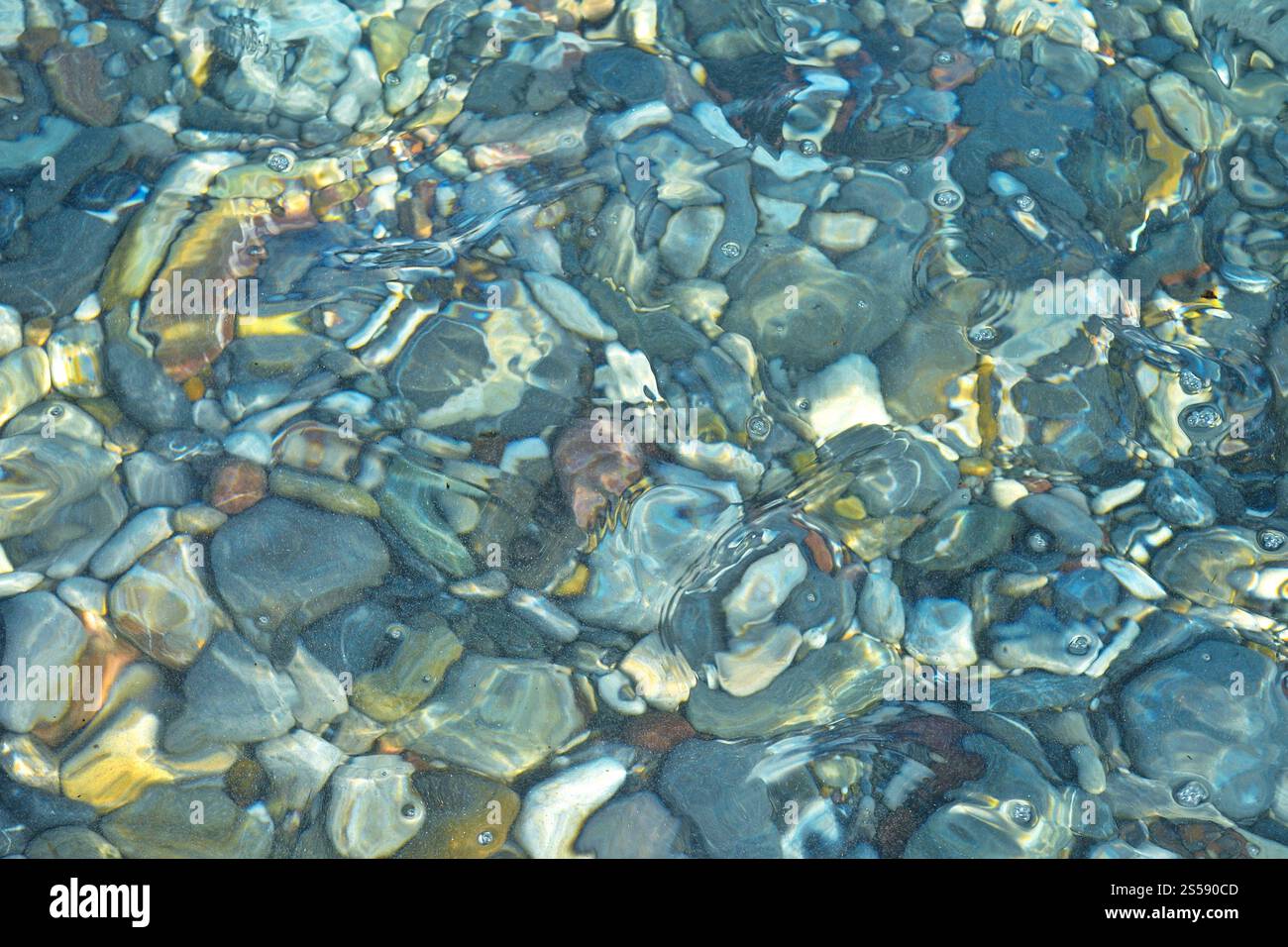 Rocks in a shallow pond background. Rocks in a shallow pond Stock Photo ...