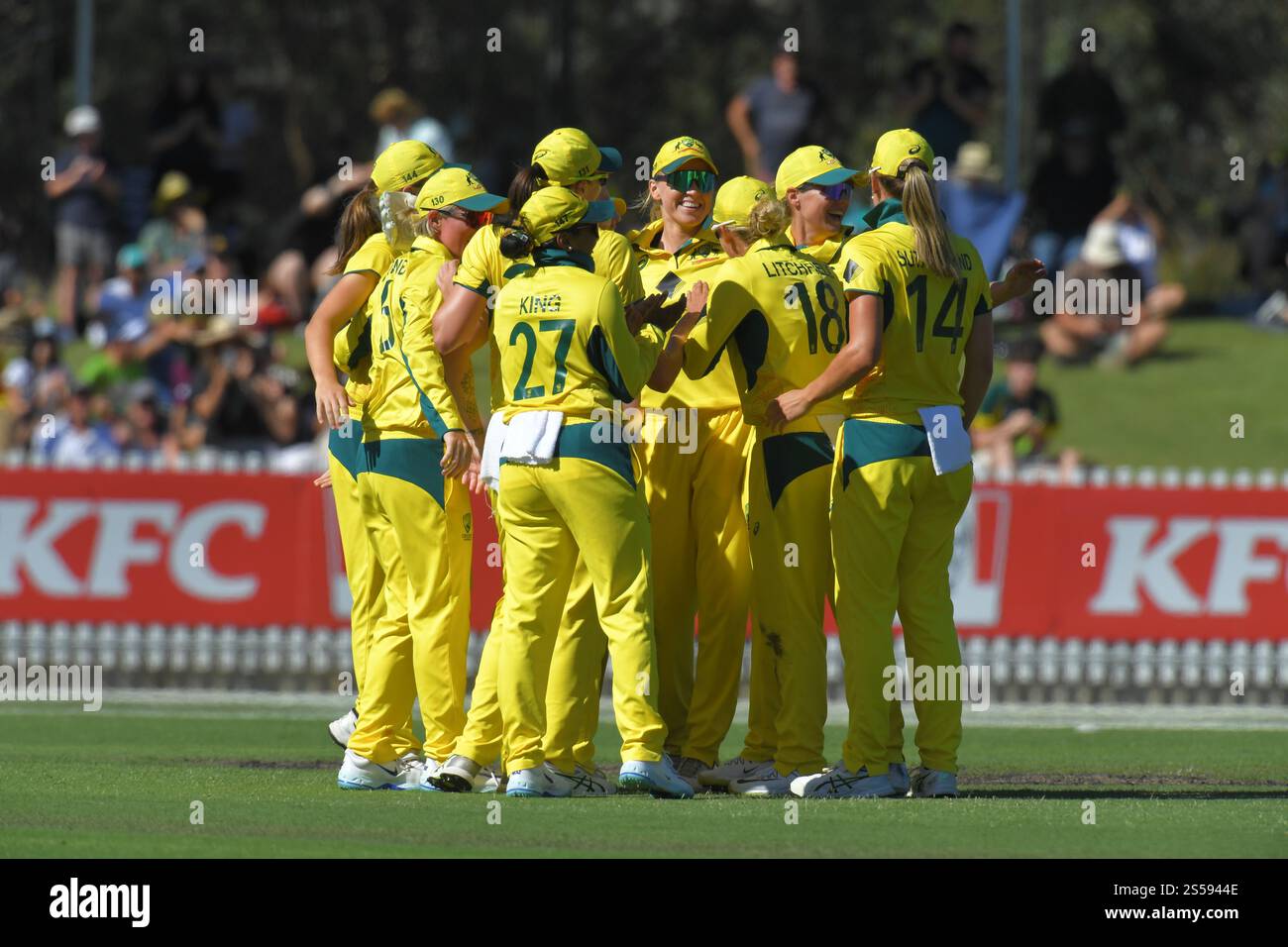 MELBOURNE AUSTRALIA. 14th Jan 2025. The Australian Women's Cricket Team ...