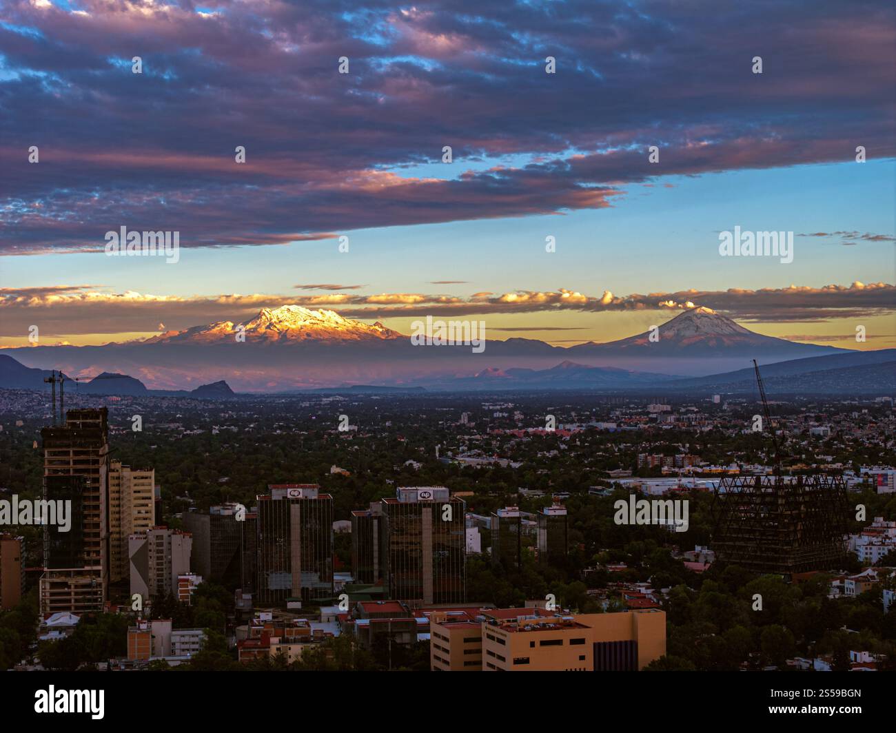 Mexico City, Mexico. 13th Jan, 2025. An aerial drone photo shows the