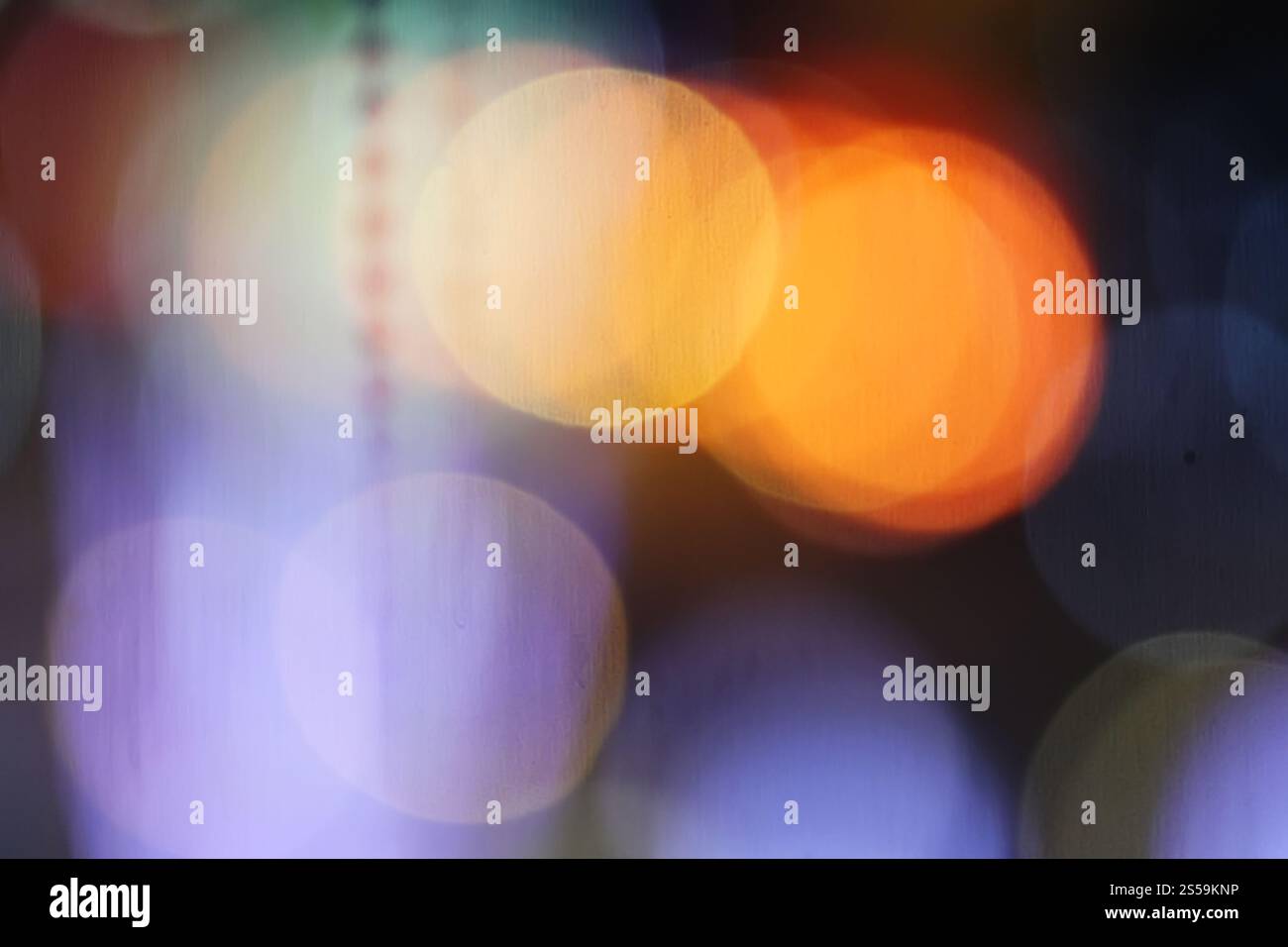 Abstract blurry bokeh reflected on glass background Stock Photo - Alamy