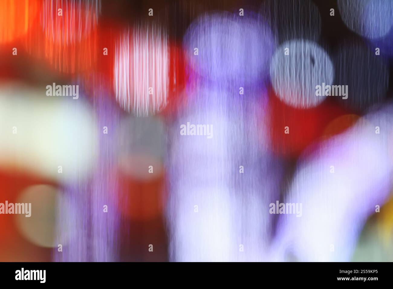 Abstract blurry bokeh reflected on glass background Stock Photo - Alamy