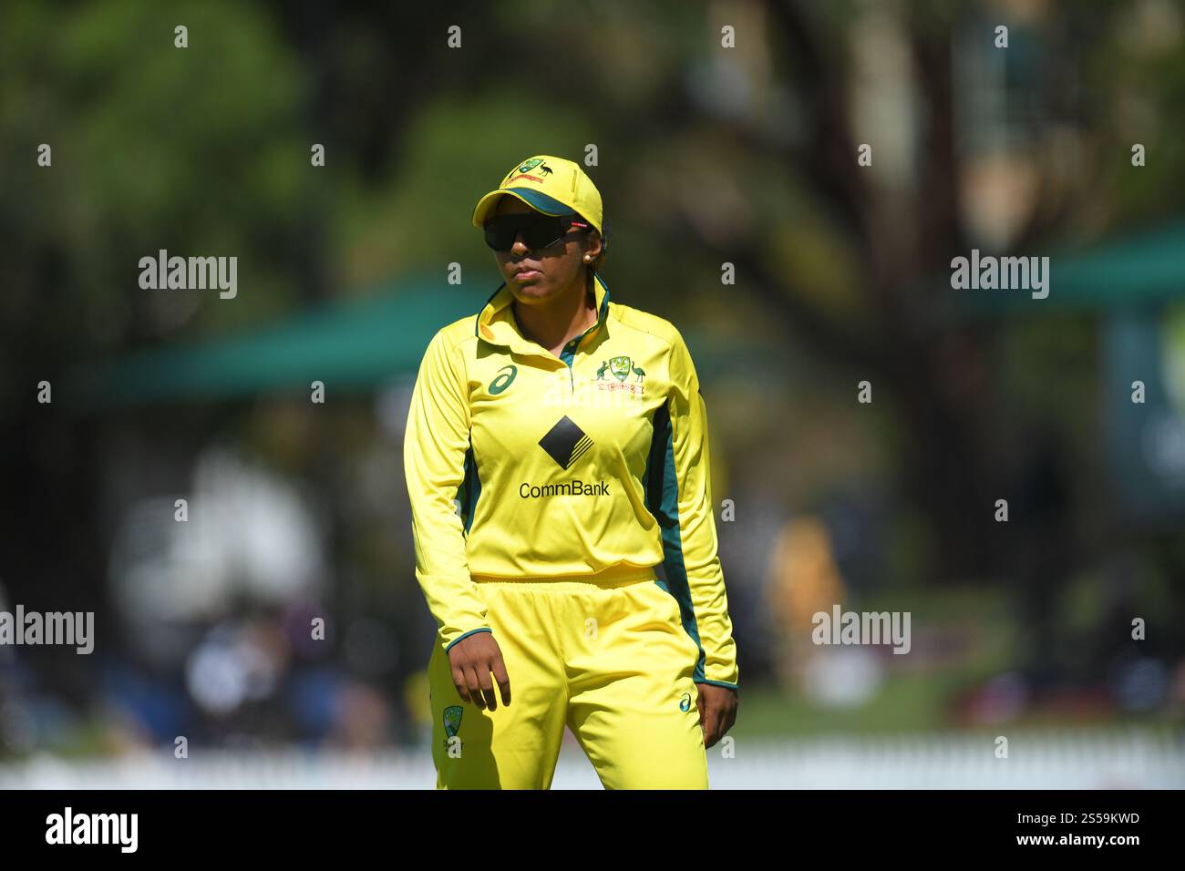 MELBOURNE AUSTRALIA. 14th Jan 2025. Alana King of Australia fielding
