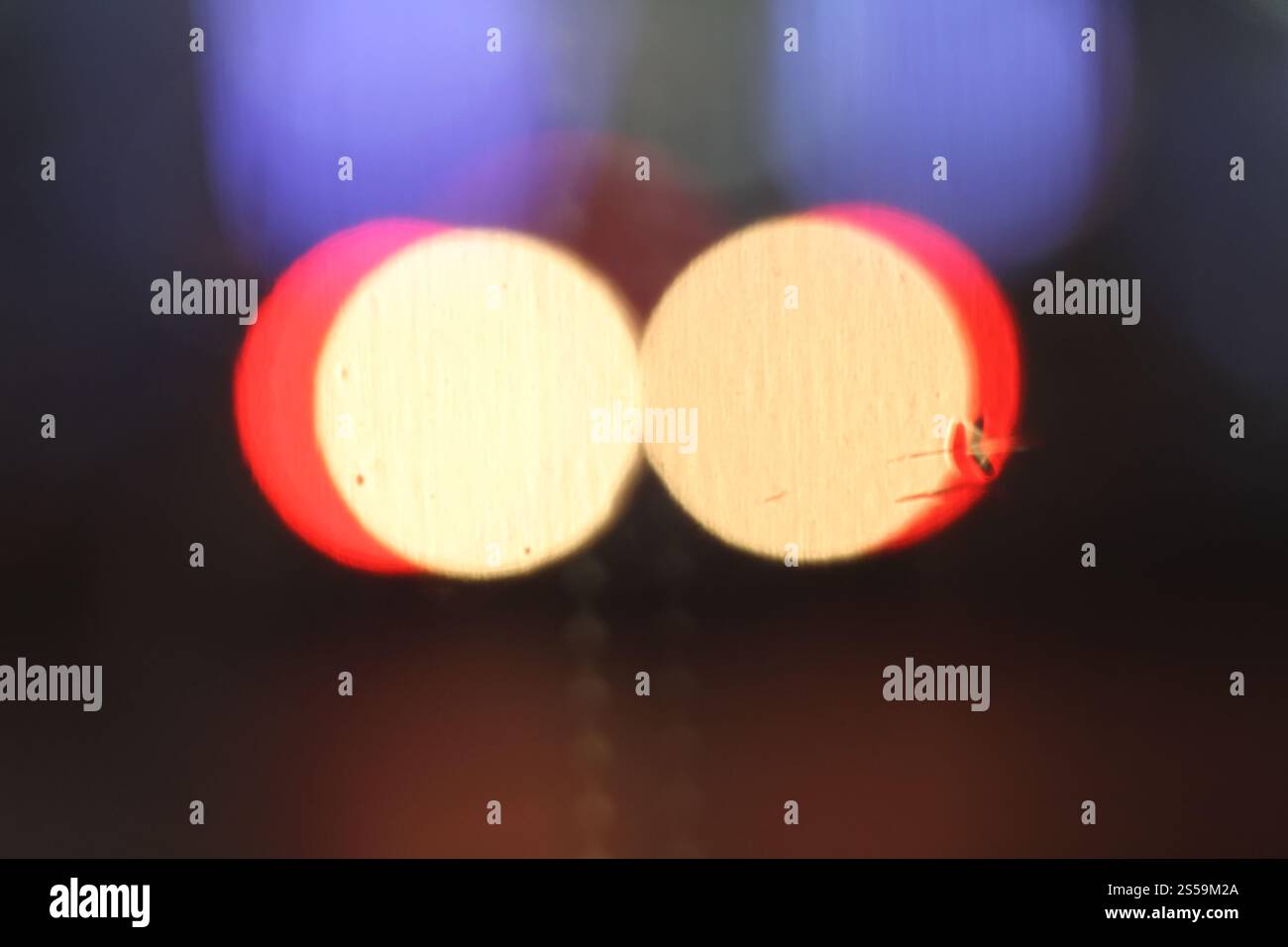 Abstract blurry bokeh reflected on glass background Stock Photo - Alamy