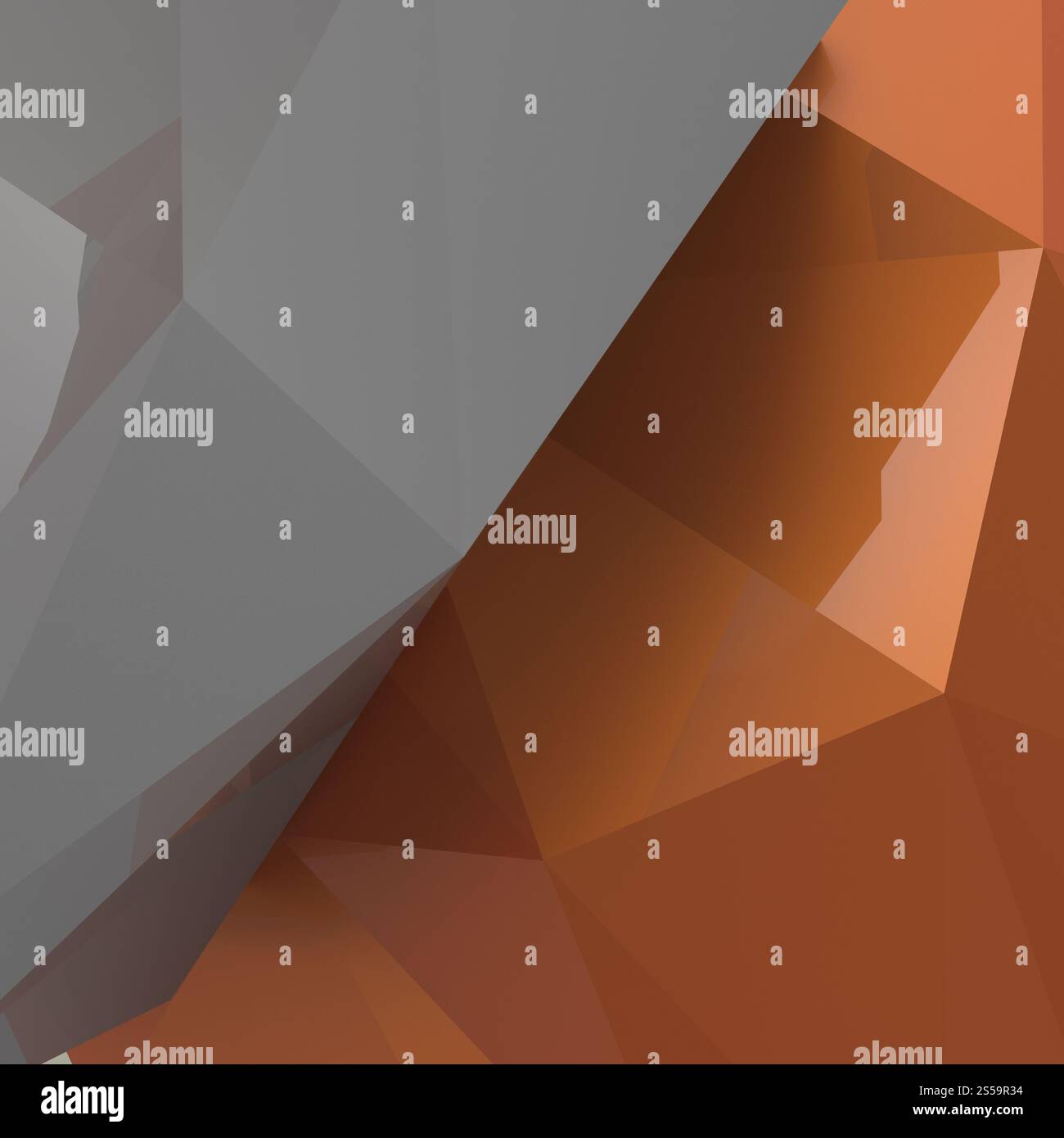 Abstract low poly geometric background Stock Photo