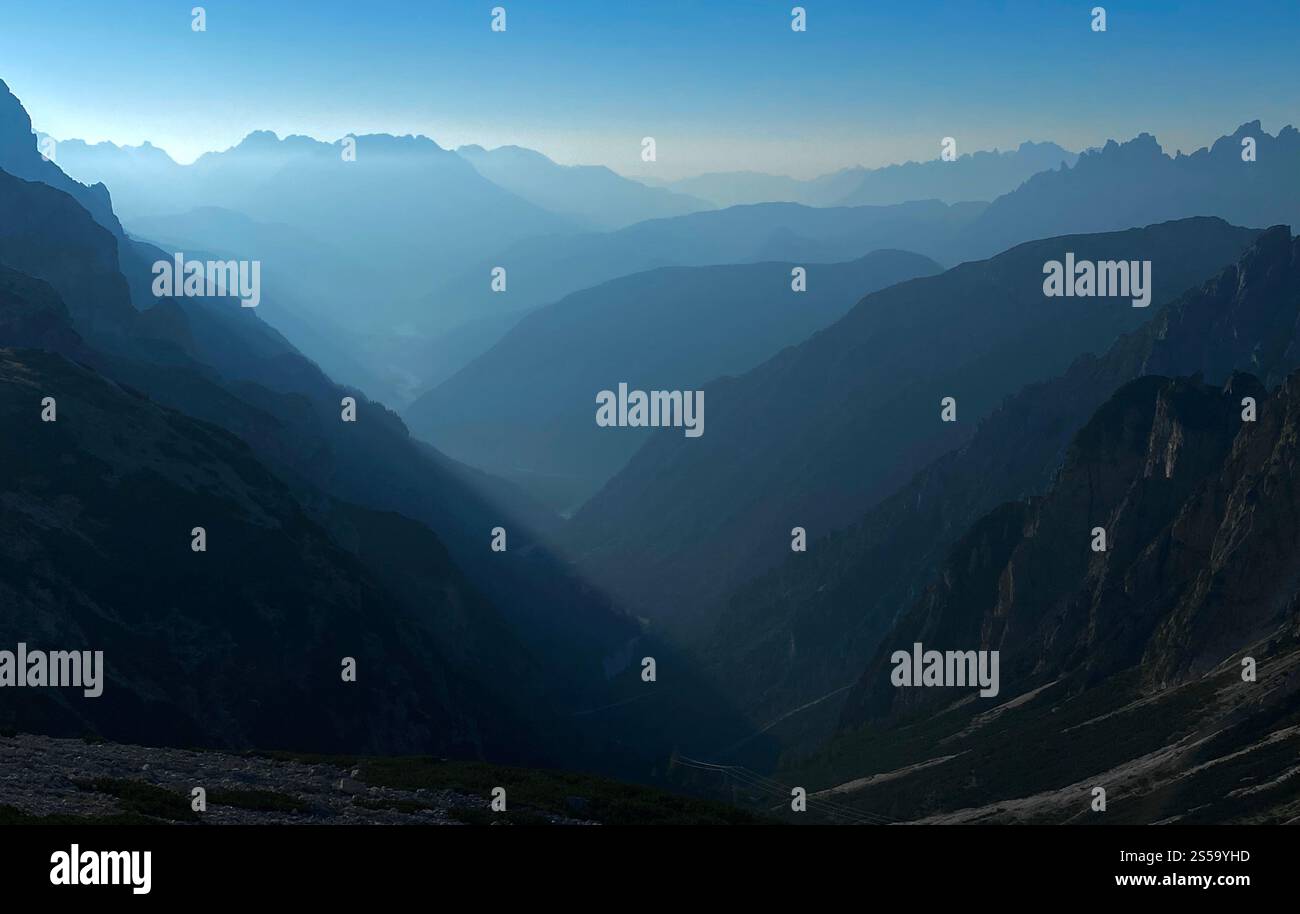 Tre Cime di Lavaredo, Dolomites, Italy - Smartphone Captured Stock Image