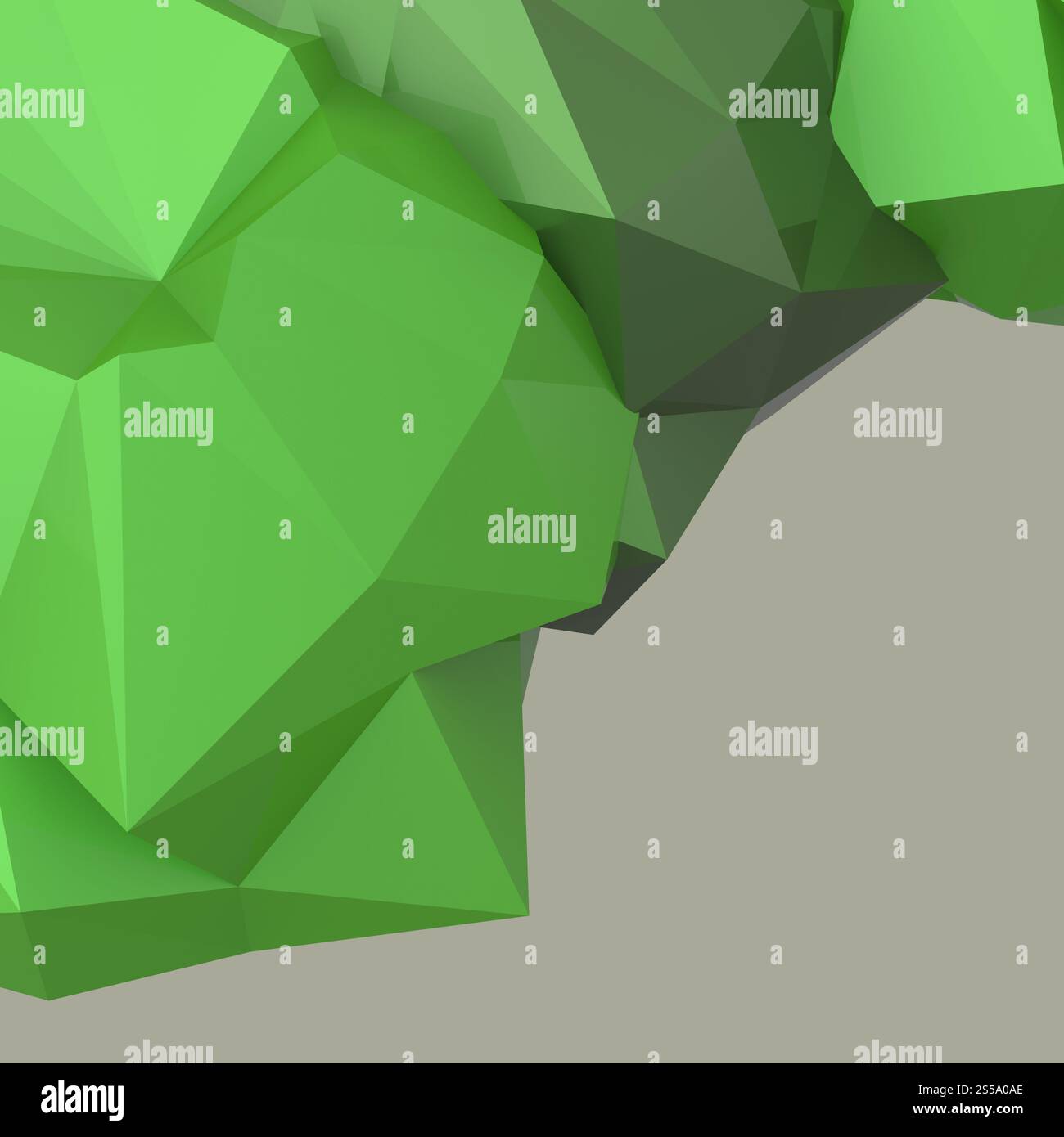 Abstract low poly geometric background Stock Photo