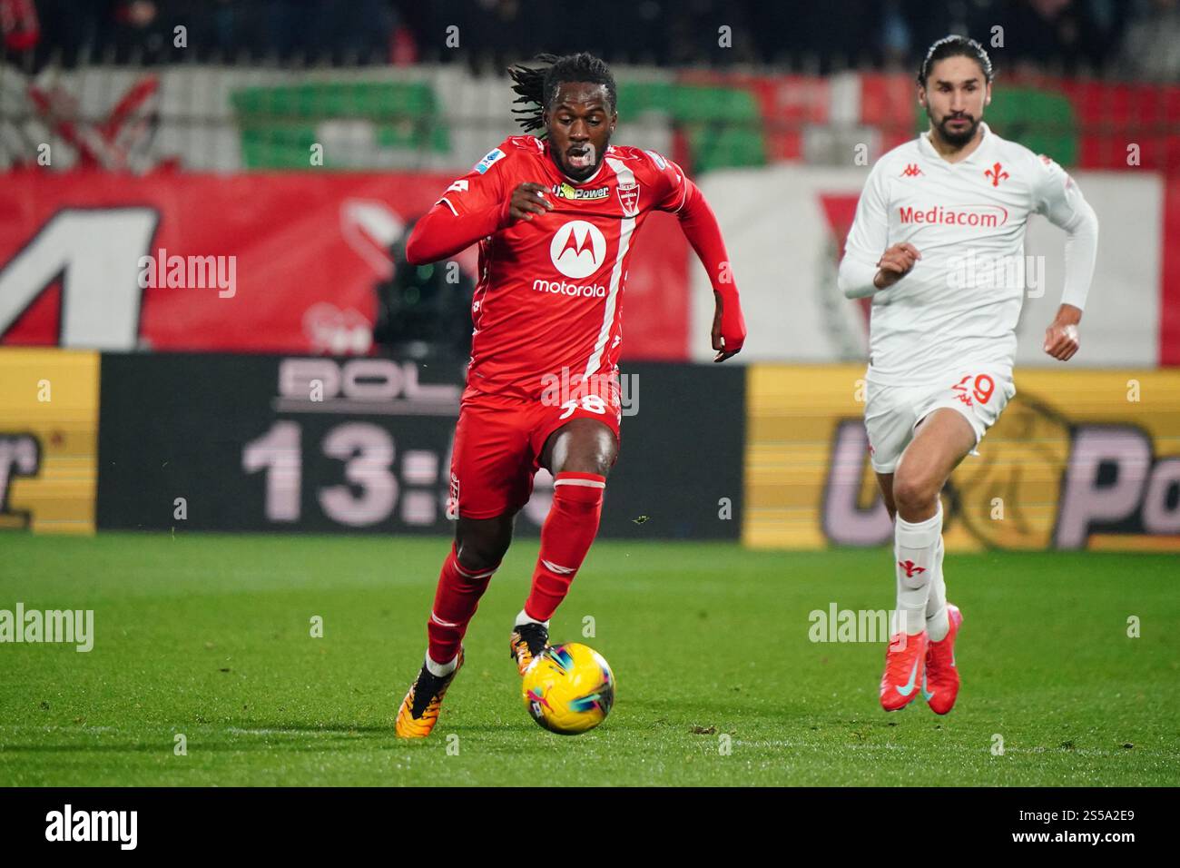 Warren Bondo (AC Monza) during AC Monza vs ACF Fiorentina, Italian