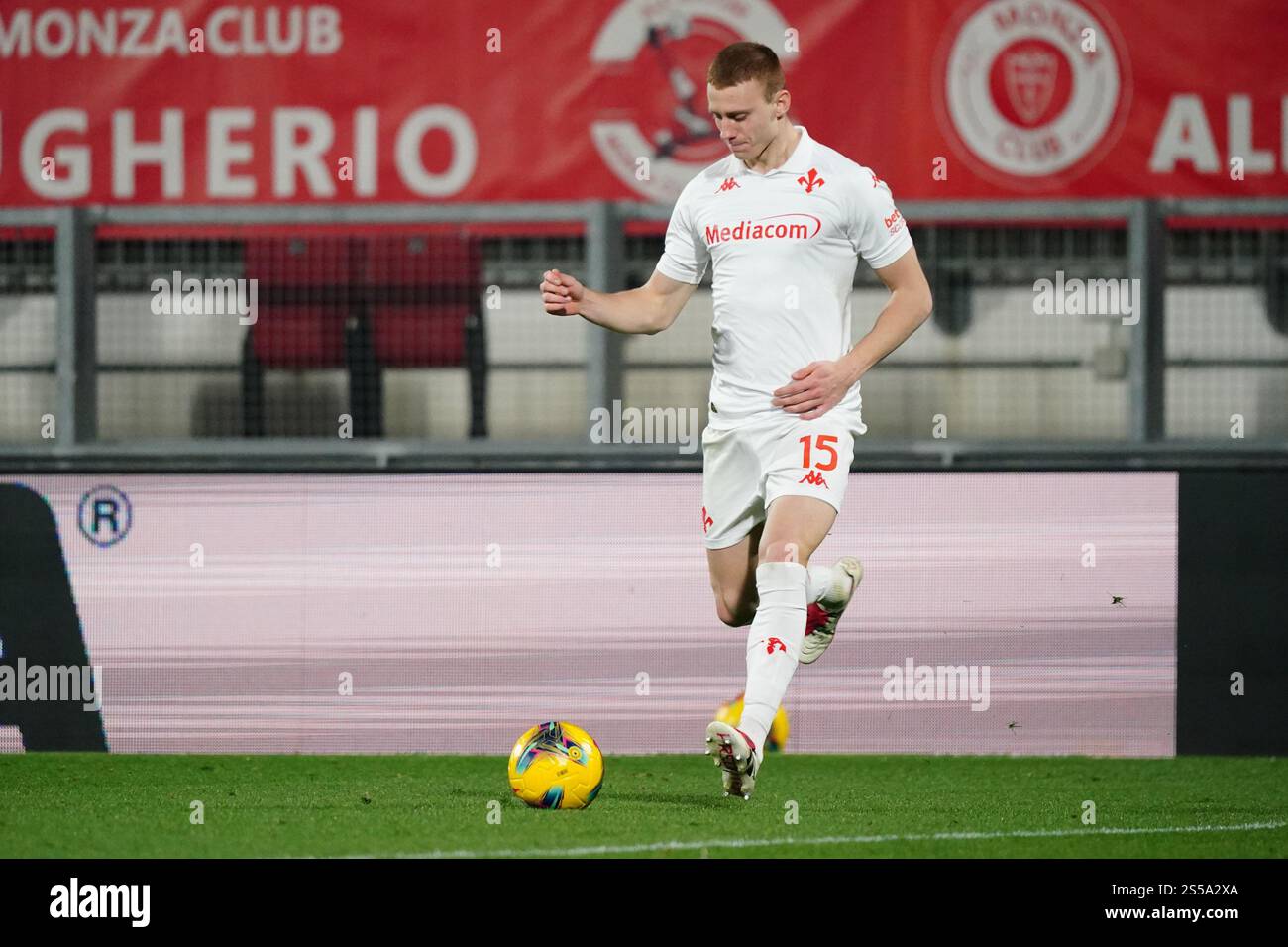 Pietro Comuzzo (ACF Fiorentina) during AC Monza vs ACF Fiorentina