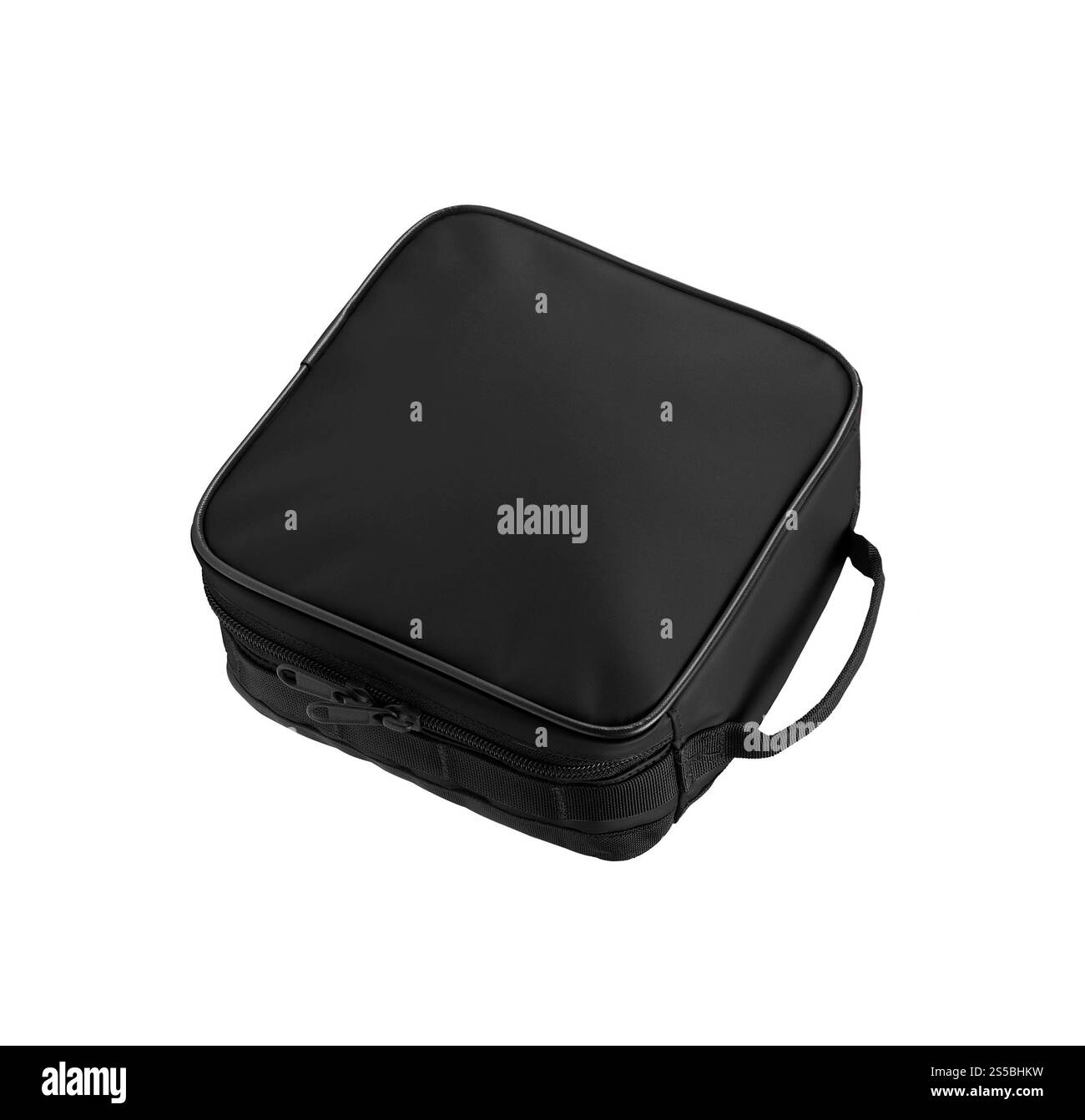 Black bag isolated on a white background. Stock Photo