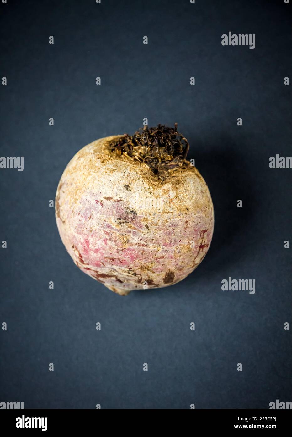 Fresh organic beetroot on a black table background. Beetroot on a black table background Stock Photo
