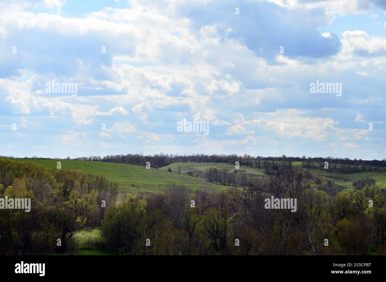 Summer rural village landscape hi-res stock photography and images - Alamy