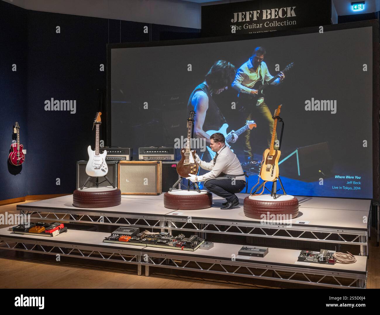 Christie's, London, UK. 14th Jan, 2025. The London auction of multi