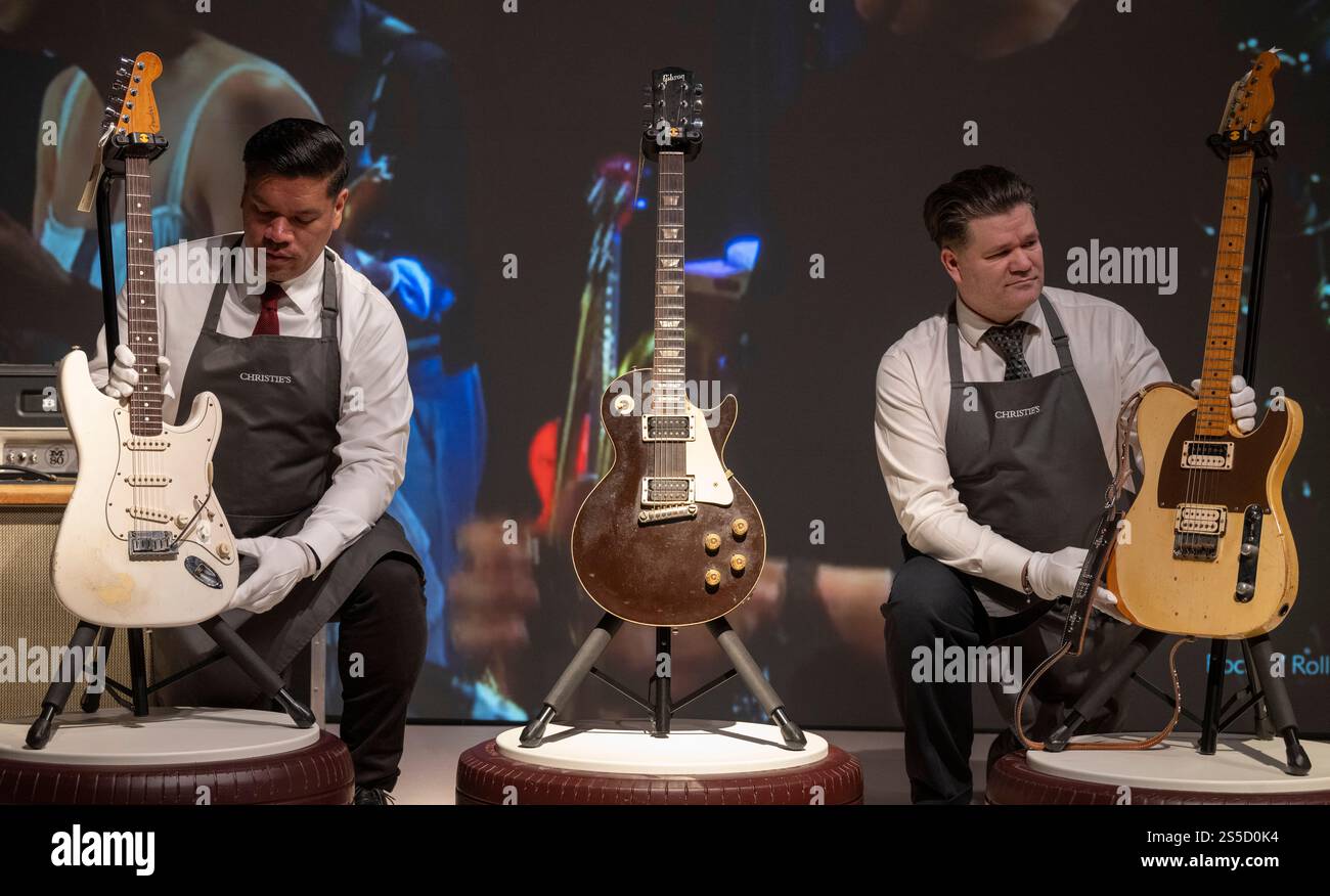 Christie's, London, UK. 14th Jan, 2025. The London auction of multi