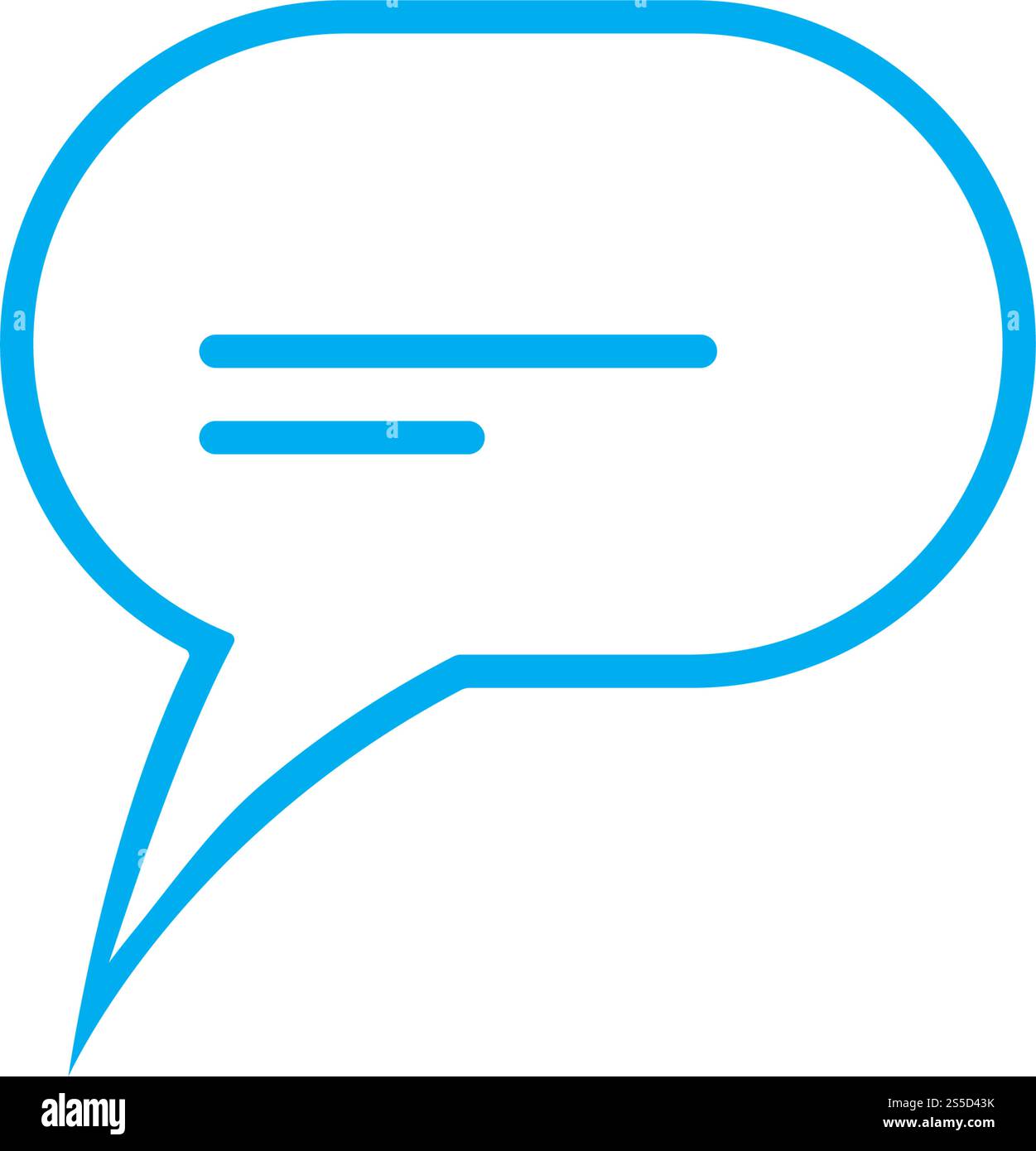 Speech bubble icon Logo template vector illustration Stock Vector Image ...