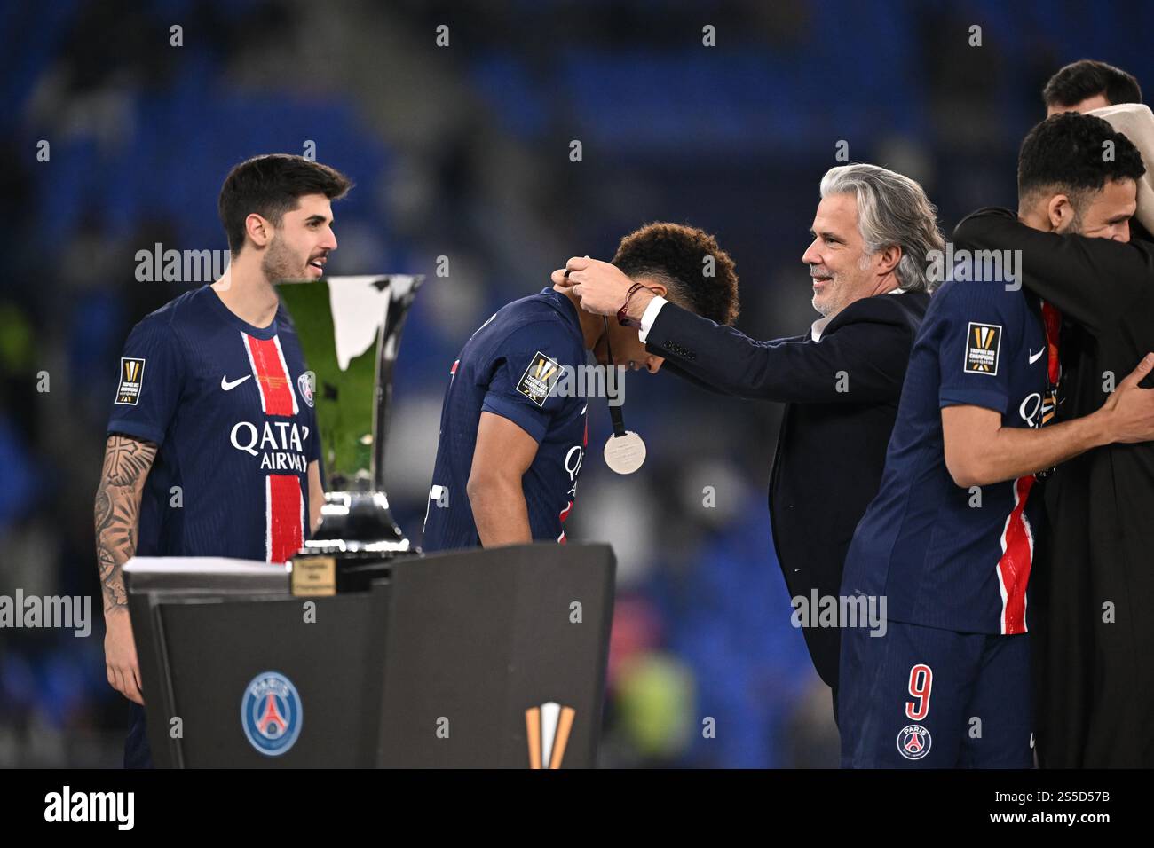 Vincent LABRUNE during the Trophee des Champions Final match between ...