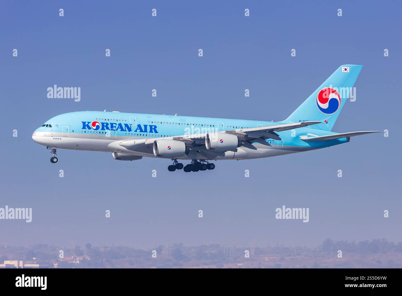 Korean Air's Airbus A380 is seen broken into pieces - Air