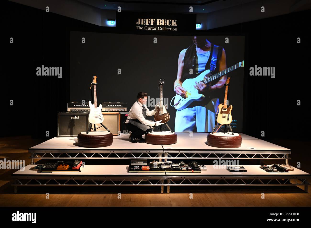 Christie's will auction Jeff Beck. , The Guitar Collection , on 22