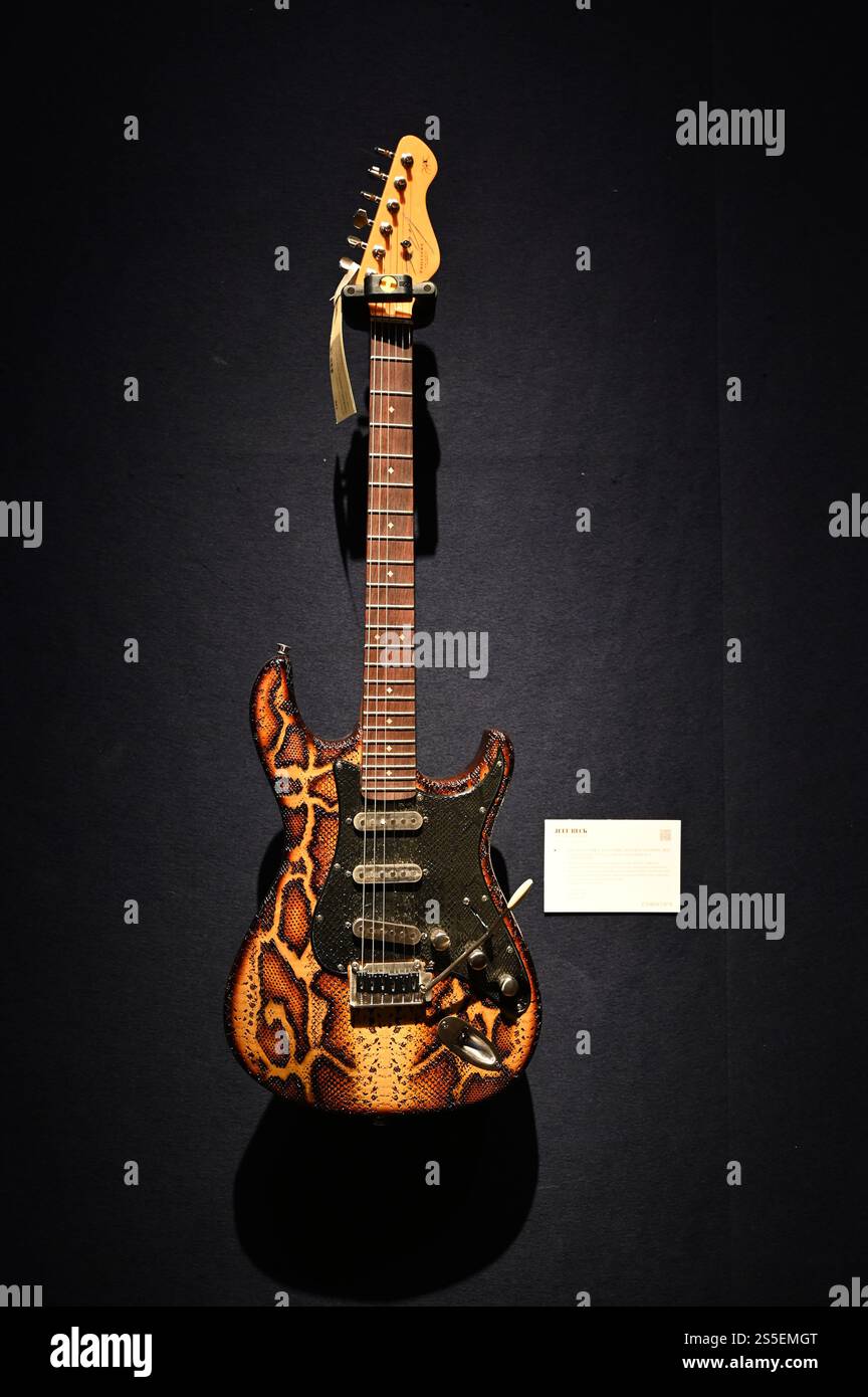 Christie's will auction Jeff Beck. , The Guitar Collection , on 22