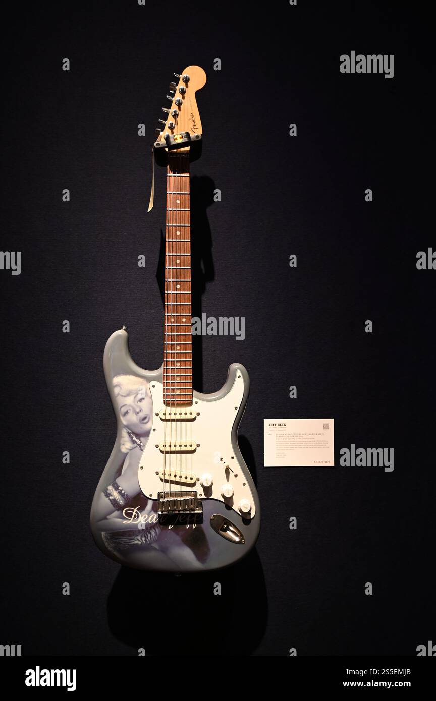 Christie's will auction Jeff Beck. , The Guitar Collection , on 22