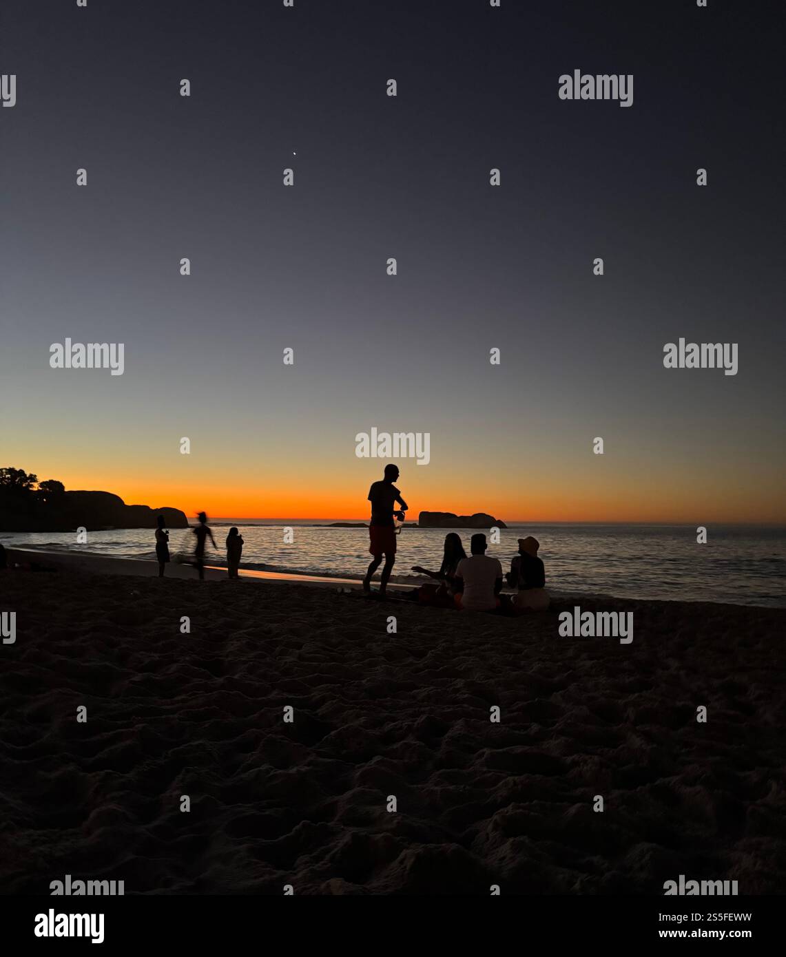 Sunset Evening in Cape Town - Smartphone Captured Stock Image