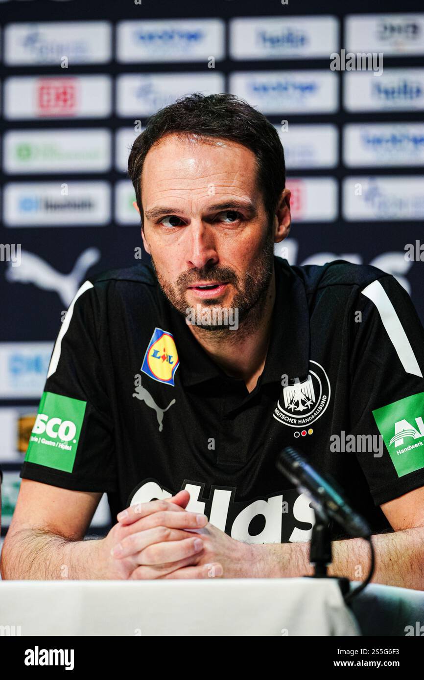 Benjamin Hatton Benjamin Chatton (Deutschland, Manager) GER, Pressekonferenz ...