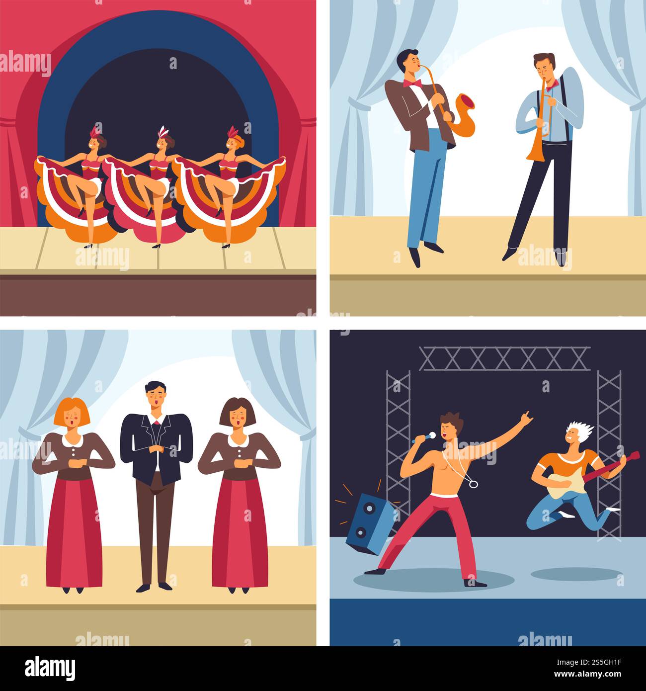 Opera and rock music genres hi-res stock photography and images - Alamy