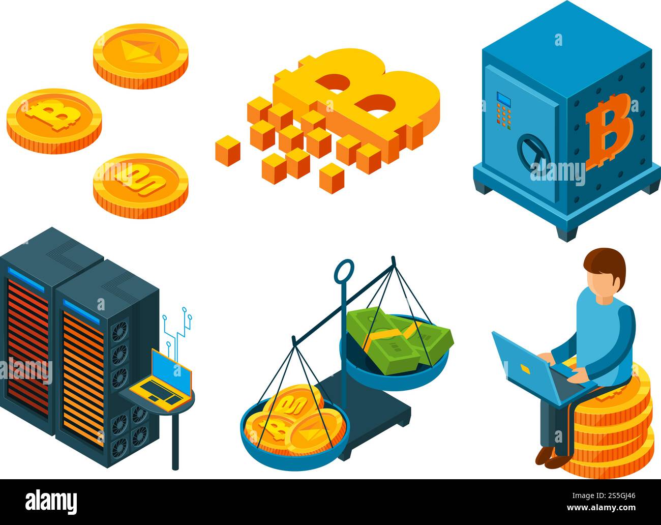 Crypto technologies Stock Vector Images - Alamy