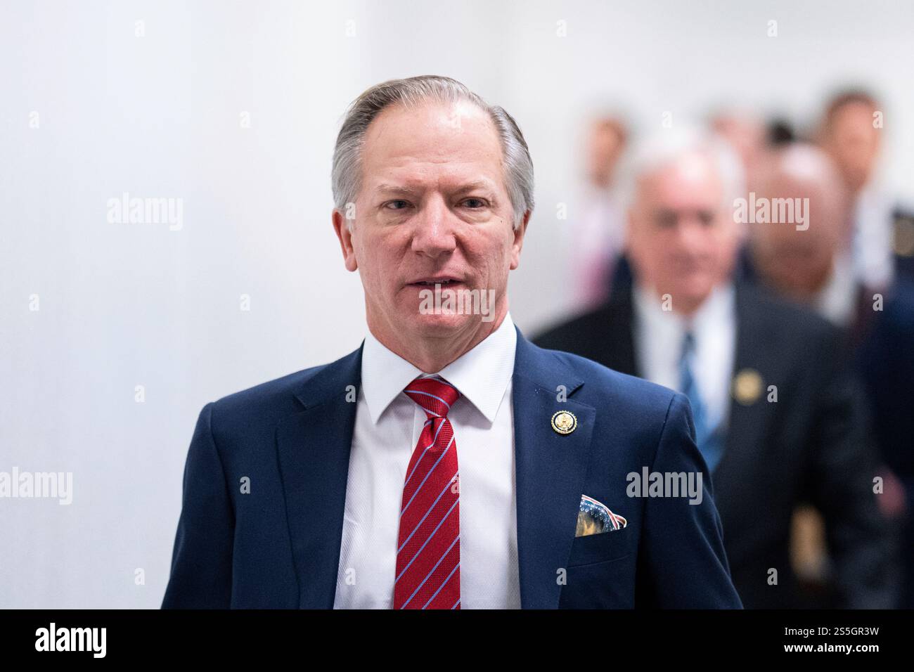 UNITED STATES - JANUARY 14: Rep. Bob Onder, R-Mo., leaves the House ...