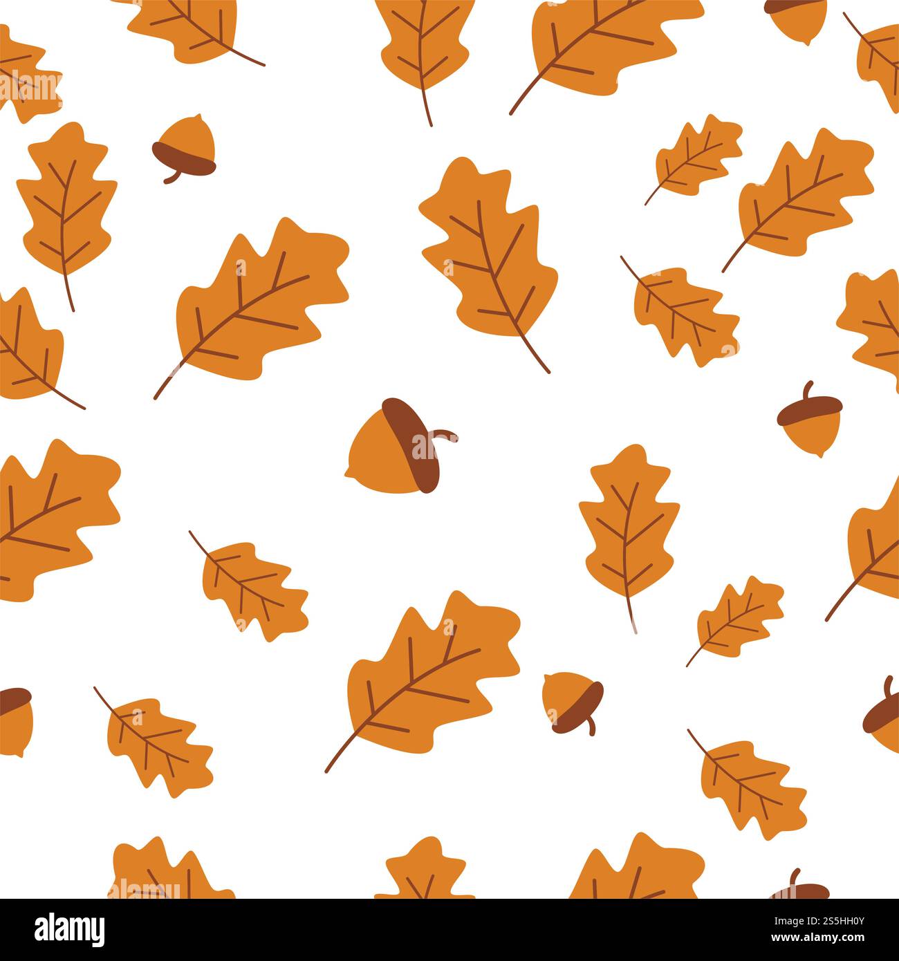 Autumn seamless background wallpeper vector illustration Stock Vector
