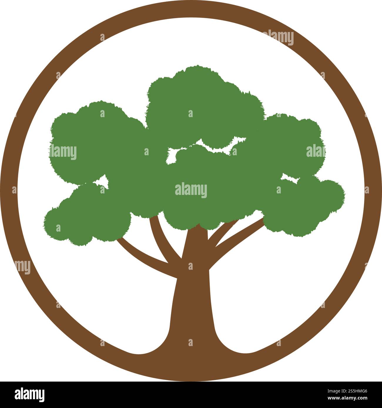 Tree logo template vector illustration Stock Vector Image & Art - Alamy