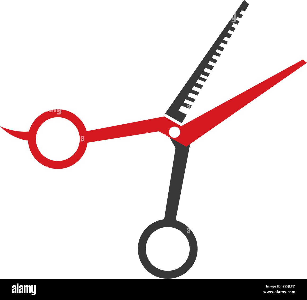 Scissor icon ilustration vector template Stock Vector