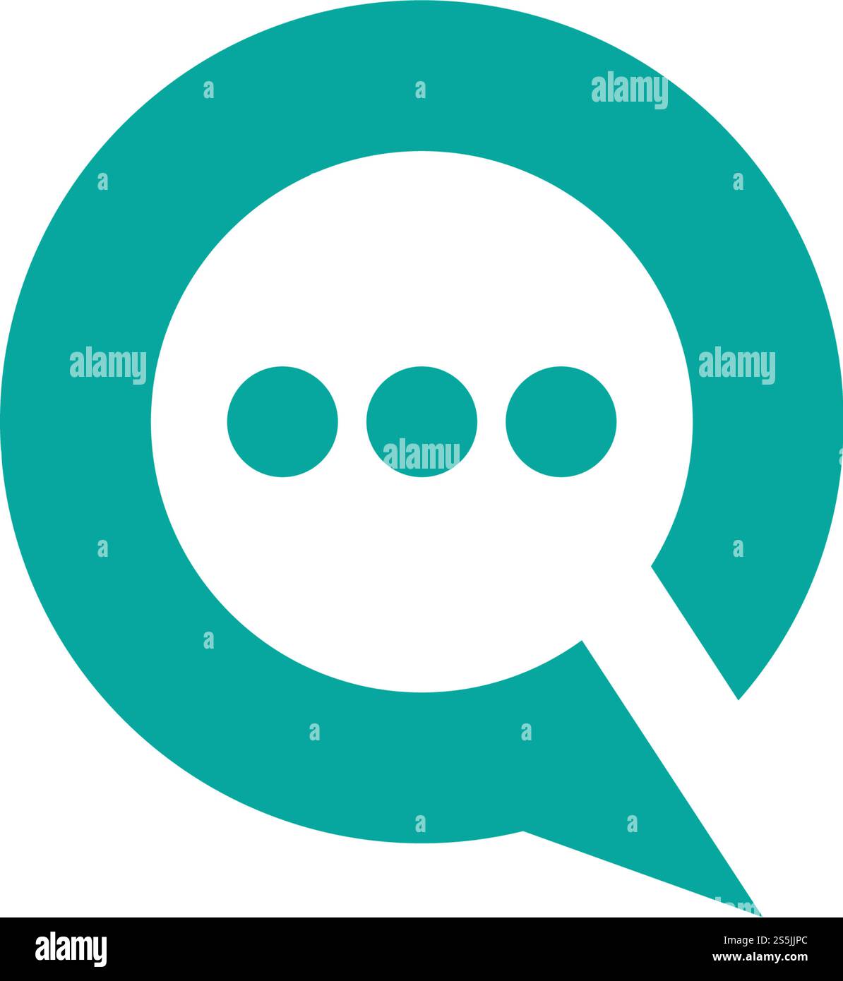 Speech bubble icon Logo template vector illustration Stock Vector Image ...