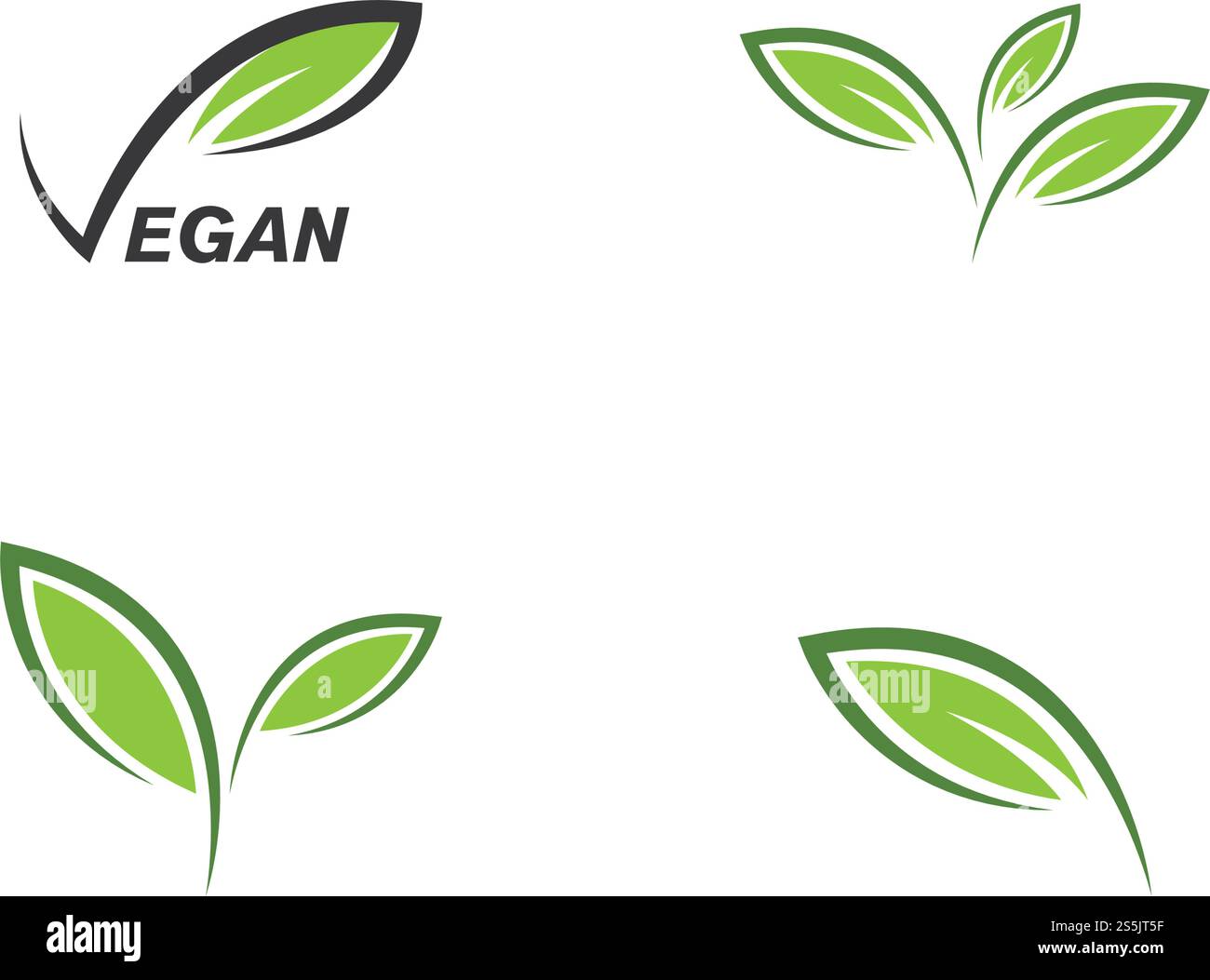 Logos of green leaf ecology nature element vector icon Stock Vector ...
