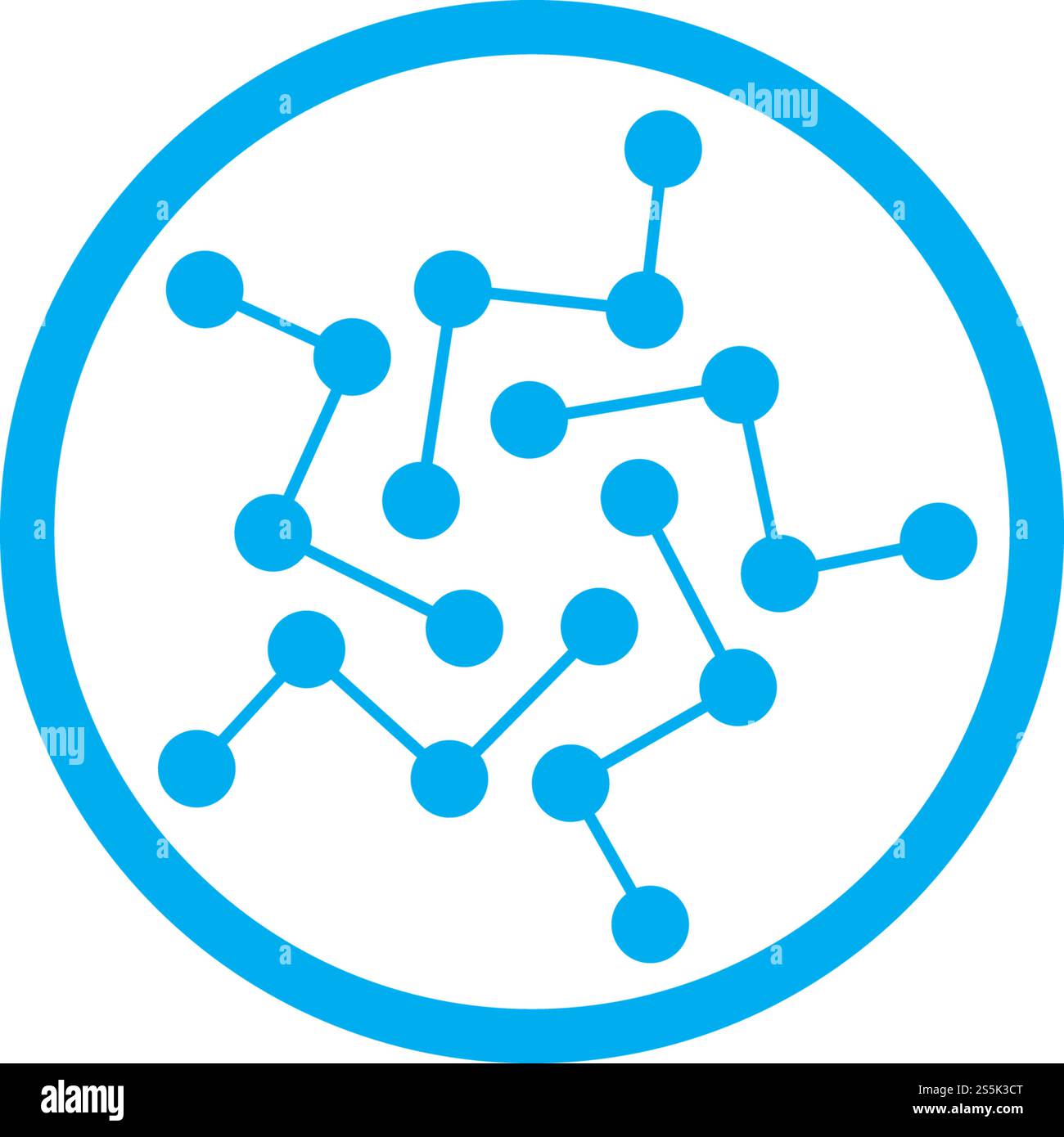 molecule logo vector icon template Stock Vector Image & Art - Alamy